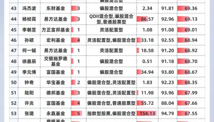 股票型基金经理百强揭晓！冠军今年收益突破170%！