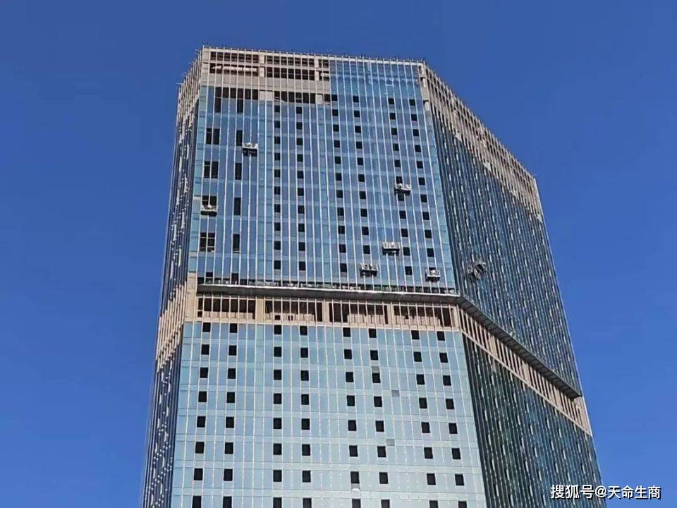 商丘市金融中心工程进展 3月28日