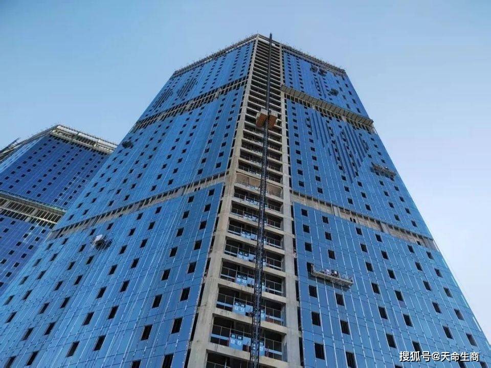商丘市金融中心工程进展 3月21日